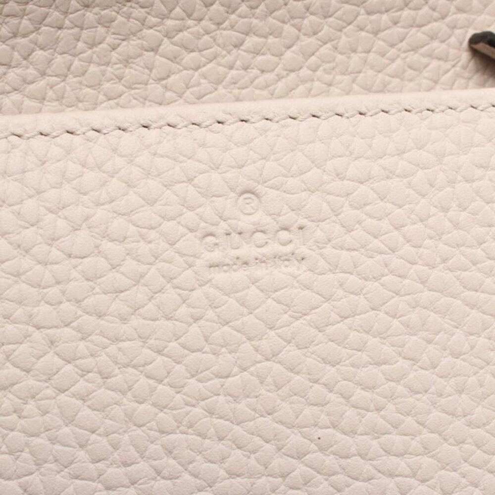 Gucci Bag White Leather Interlocking Shoulder Gg … - image 4